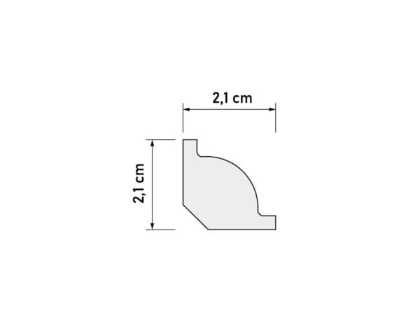 Listwa przypodłogowa Mardom Decor MD001