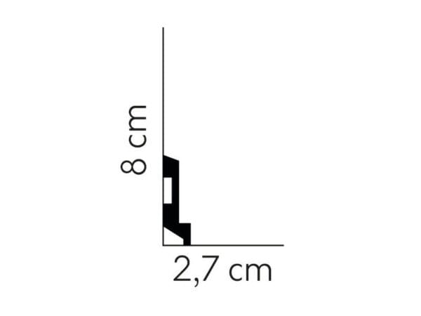 Listwa przypodłogowa Mardom Decor MD024P