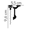 md137kar-1 Maskownica karnisza Mardom Decor MD137