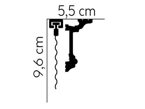 md137kar-1 Maskownica karnisza Mardom Decor MD137