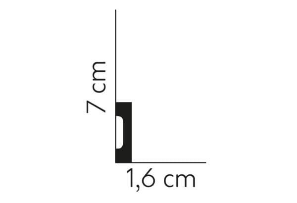 Listwa przypodłogowa Mardom Decor MD359B