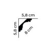 Listwa sufitowa Mardom Decor MDA005F Flex