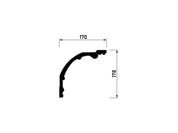 Listwa sufitowa Mardom Decor MDB128