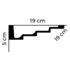 Listwa sufitowa Mardom Decor MDB130