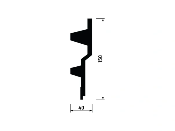 Listwa sufitowa Mardom Decor MDB150