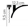 Maskownica karnisza Mardom Decor QL011