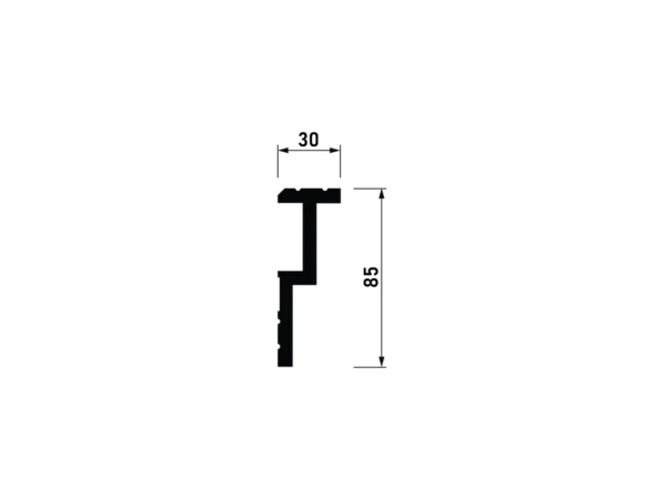 Maskownica karnisza Mardom Decor QL024